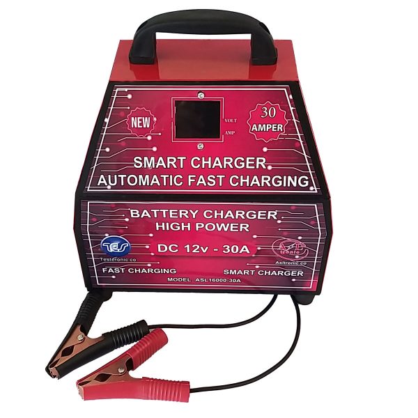شارژر اتوماتیک باتری خودرو مدل asl-16000-30A